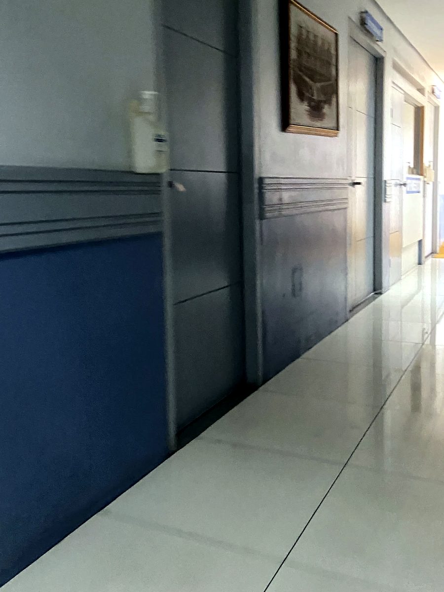 Patient hallway inside Holylife Hospital